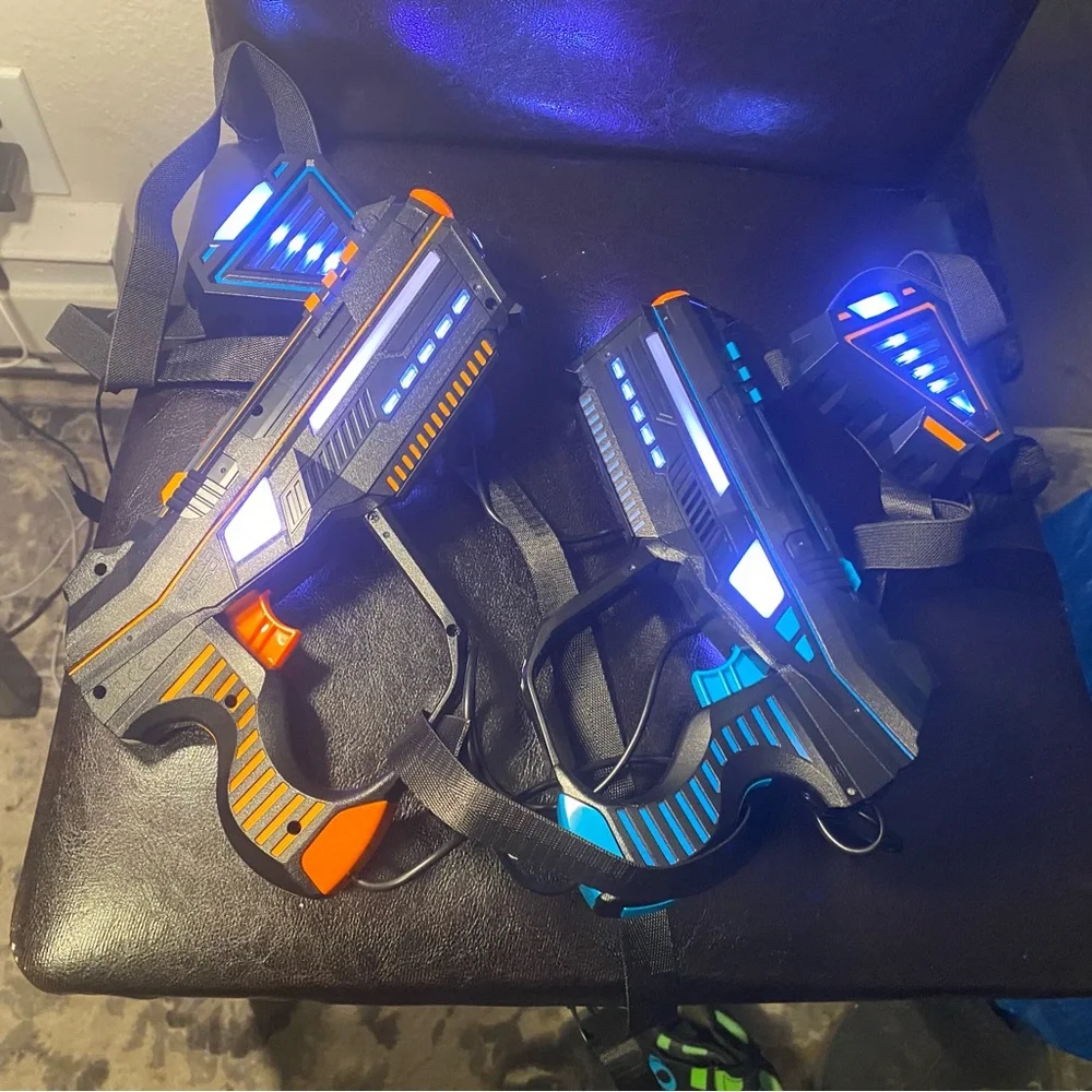 2X Squad Hero Rechargeable Laser Tag Set for Kids, Teens & Adults - Guns & Vests